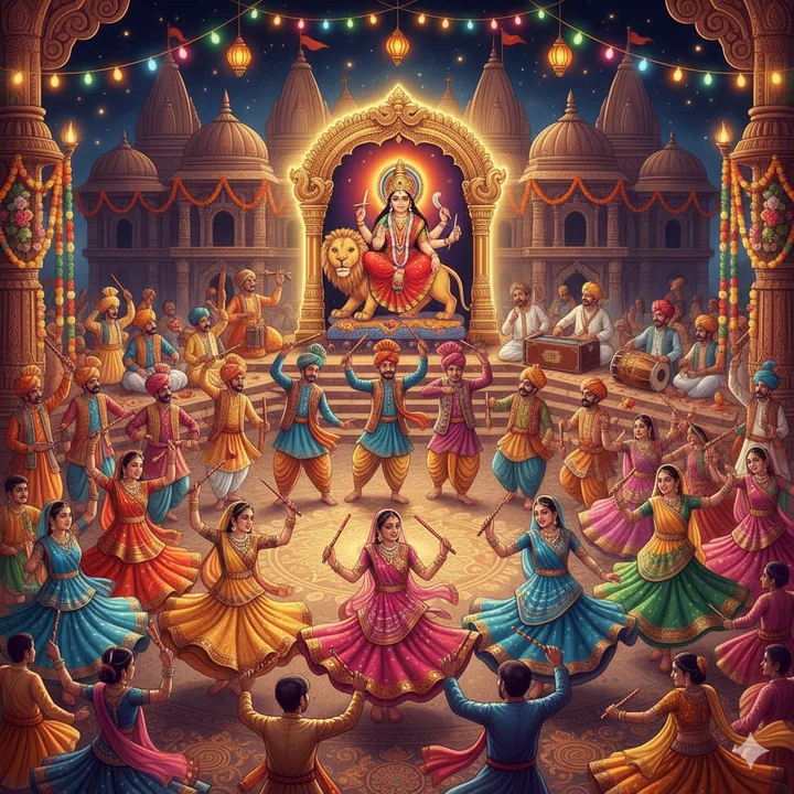 Navratri celebration