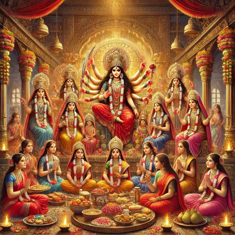 Durga Ashtami (Maha Ashtami) puja